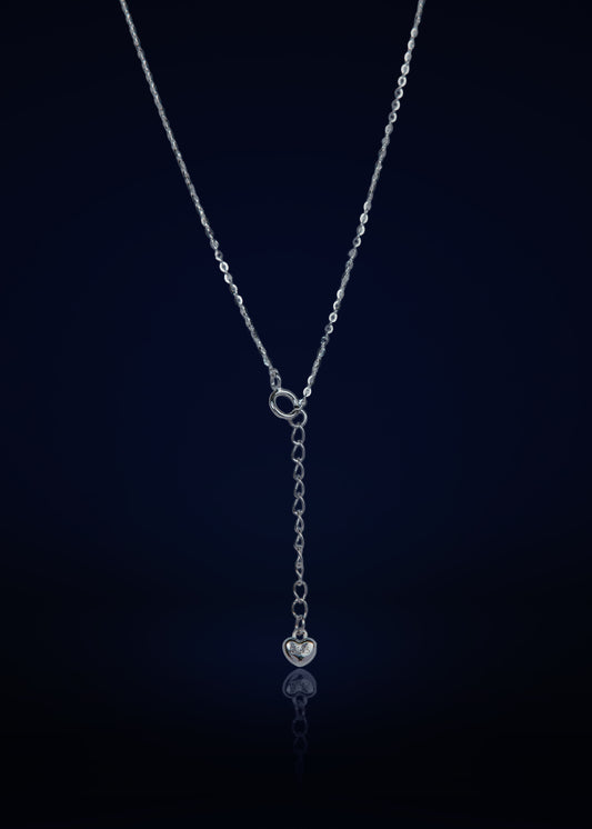 Elegant Silver Star & Moon Pendant Chain for Women | Premium 925 Silver Necklace