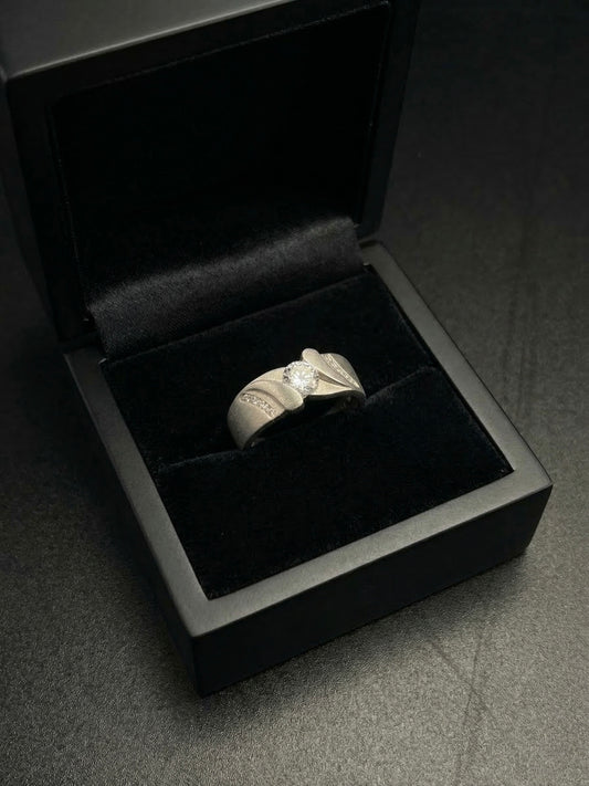 Elegant Sterling Silver Designer Ring for Men & Women | Stylish Daily Wear Silver Ring