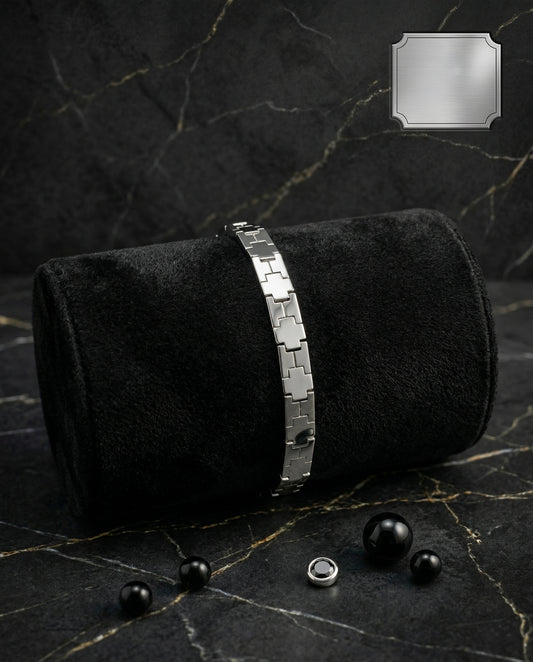 The Heritage Link Men's Bracelet – 925  Silver  italian collection