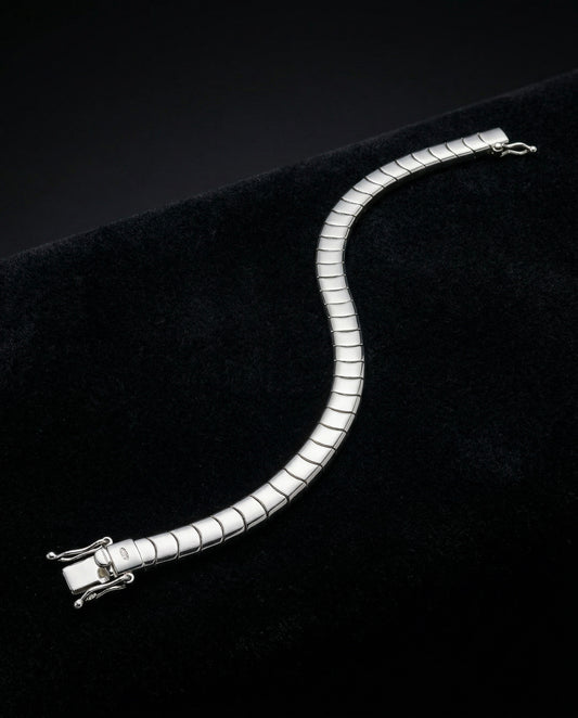 The Heritage Link Men's Bracelet – 925 Sterling Silver  Finish