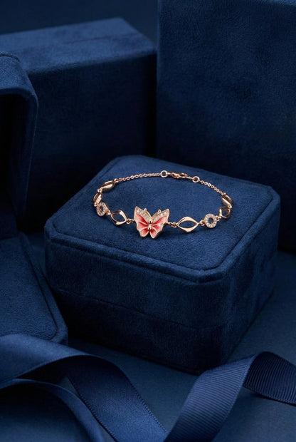 Butterfly Charm Bracelet for Women