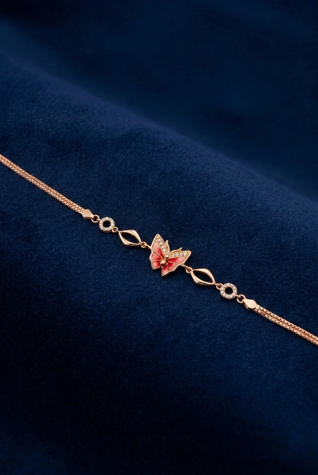 Butterfly Charm Bracelet for Women