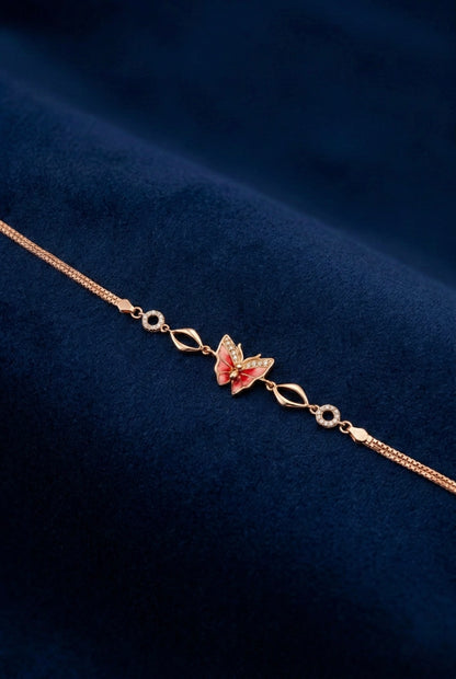 Butterfly Charm Bracelet for Women