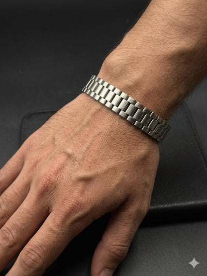 Classic Men’s Silver Link Bracelet