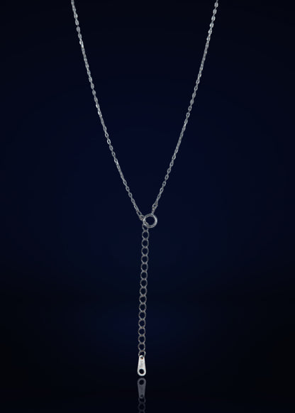 Elegant Silver florel flower Pendant Chain for Women | Premium 925 Silver Necklace