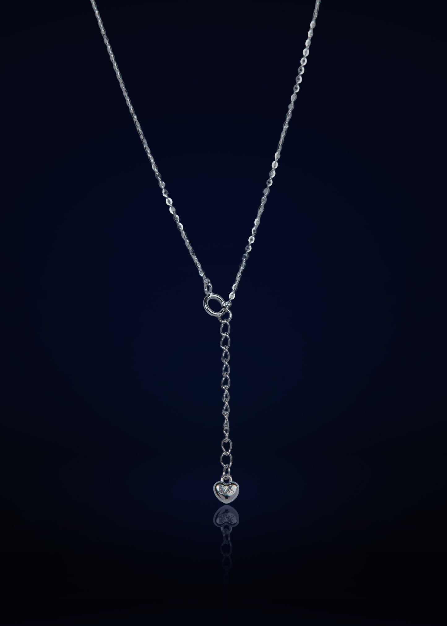 Elegant Silver Star & Moon Pendant Chain for Women | Premium 925 Silver Necklace