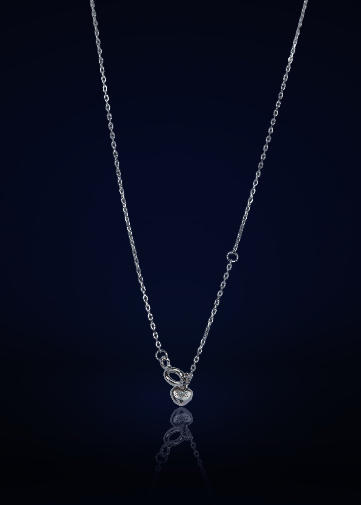Elegant Silver flower Pendant Chain for Women | Premium 925 Silver Necklace