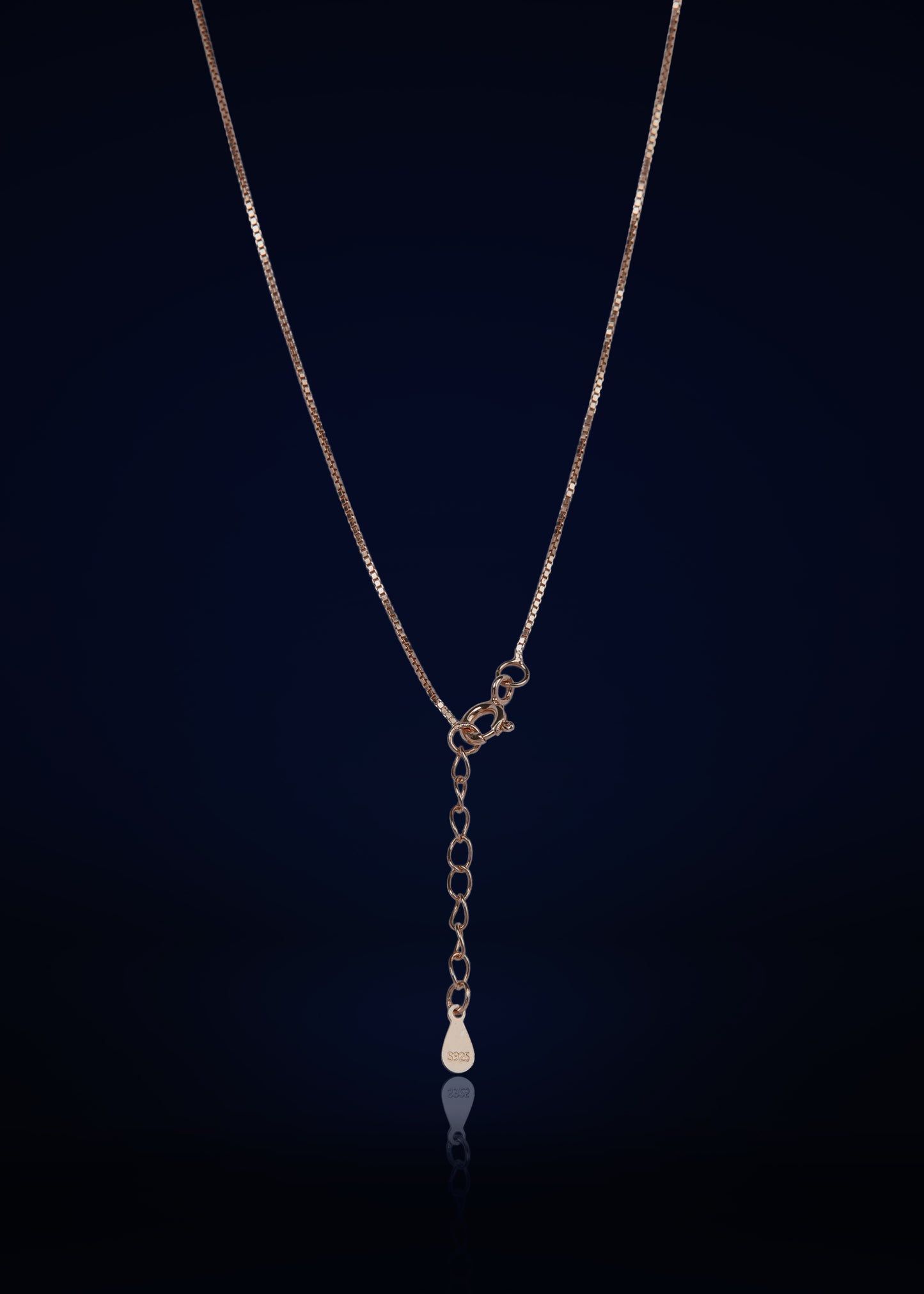 Elegant flower with diamond finish stone Pendant Chain for Women | Premium 925 Silver Necklace