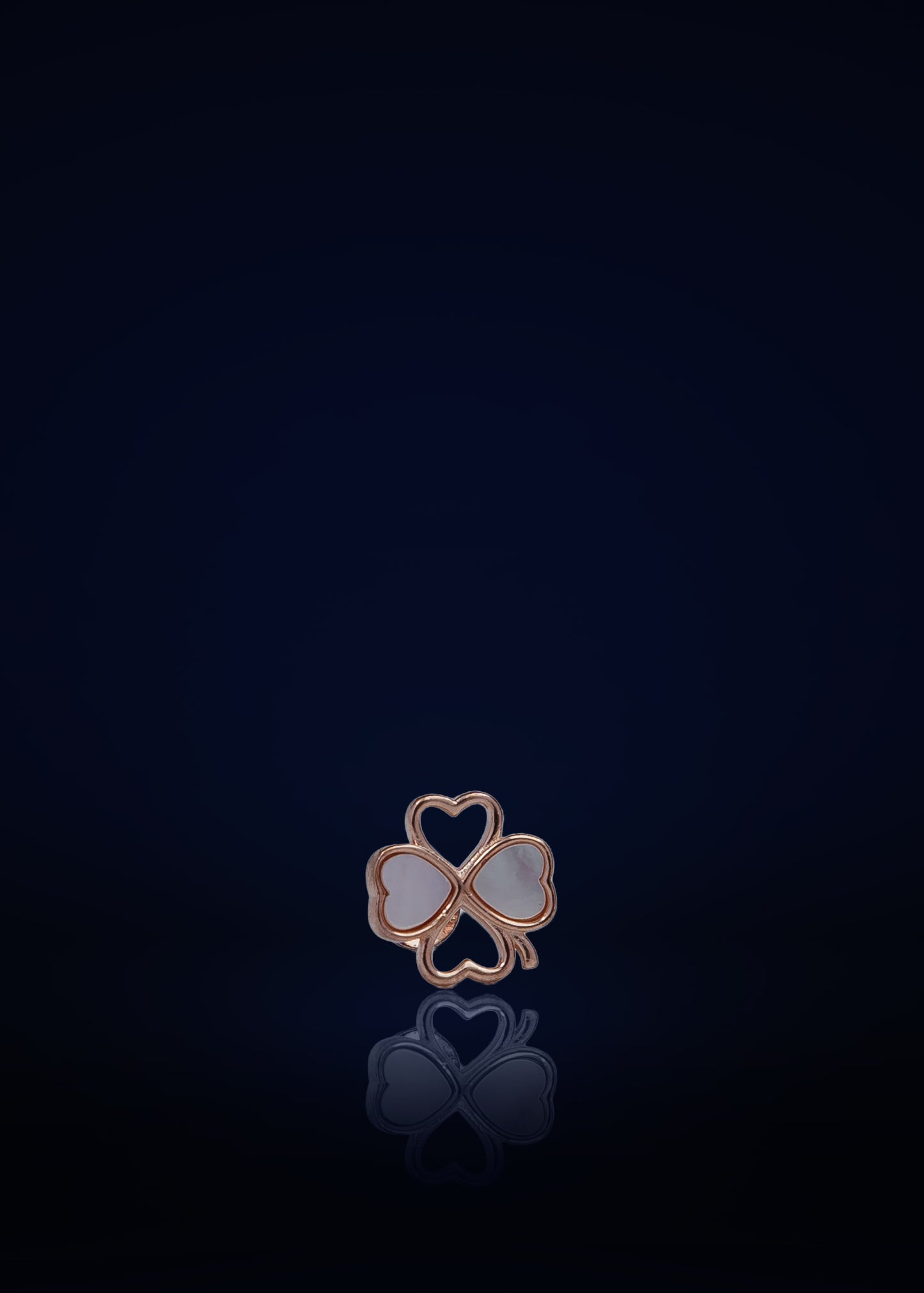 Cute Silver Clover Stud Earrings for Women | Minimalist Floral Design Daily Wear Jewelry